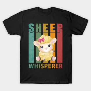 Sheep Whisperer Farmer T-Shirt